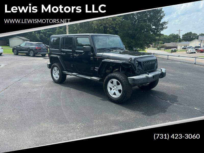 2014 Jeep Wrangler Unlimited for sale at Lewis Motors LLC in Jackson TN