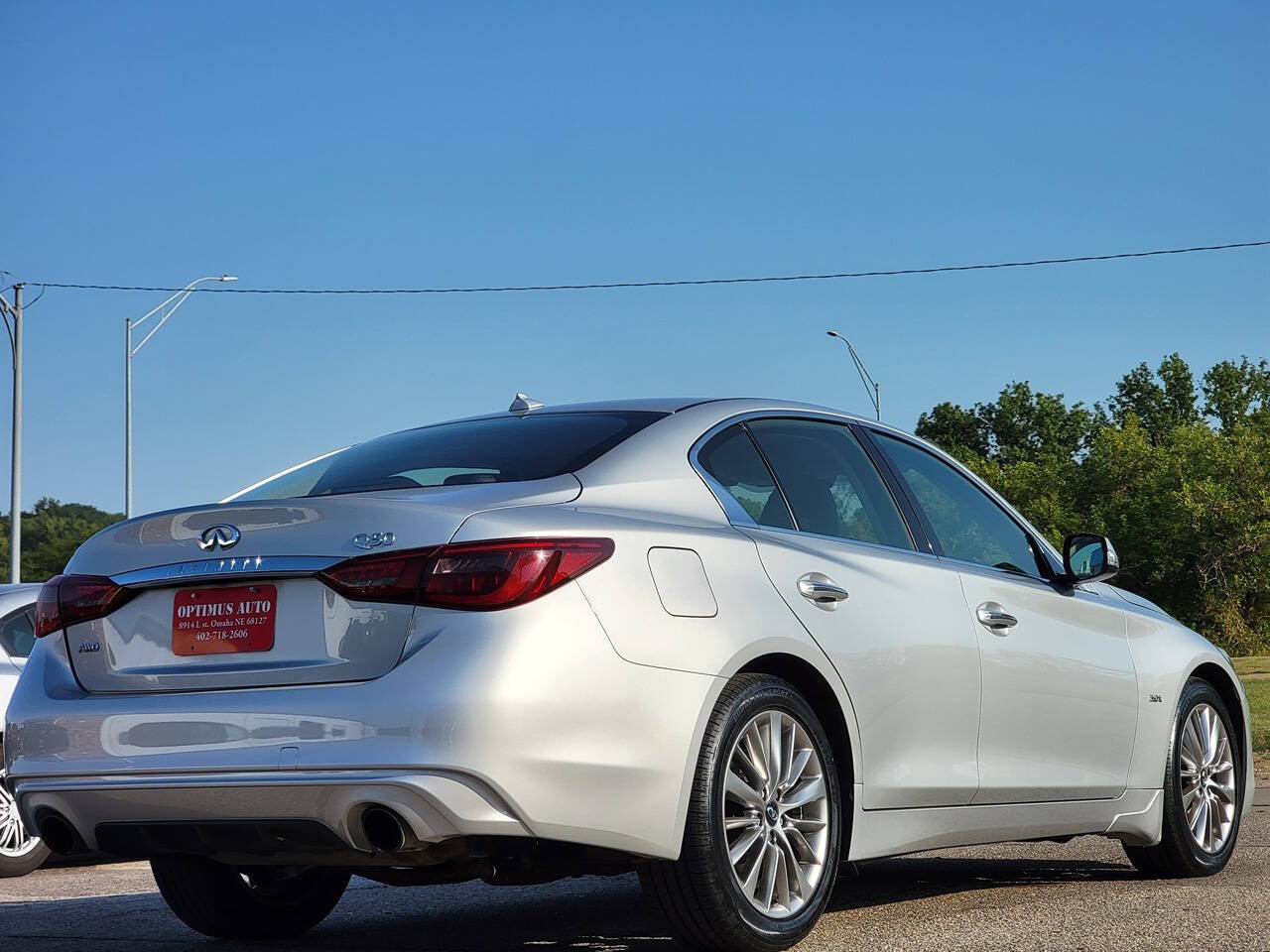 2018 INFINITI Q50 for sale at Optimus Auto in Omaha, NE