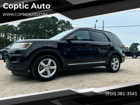 2018 Ford Explorer for sale at Coptic Auto in Wilson NC