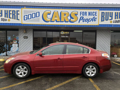 2009 Nissan Altima for sale at Good Cars 4 Nice People in Omaha NE