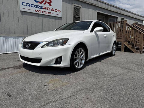 2011 Lexus IS 350 for sale at CROSSROADS MOTORS in Knoxville TN