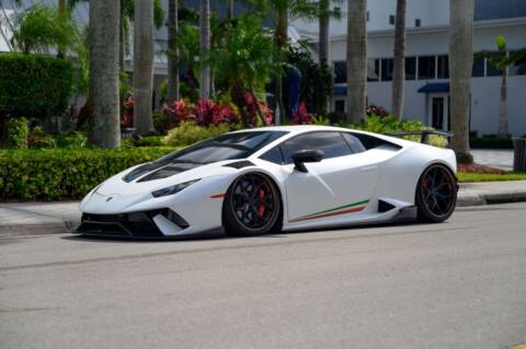 2018 Lamborghini Huracan for sale at EURO STABLE in Miami FL