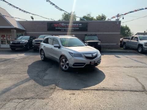 2014 Acura MDX for sale at Brothers Auto Group - Brothers Auto Outlet in Youngstown OH