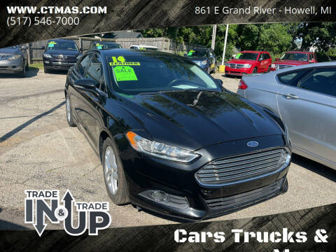 2014 Ford Fusion for sale at Cars Trucks & More in Howell MI
