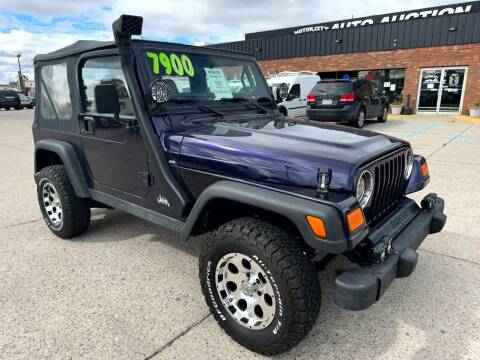 1998 Jeep Wrangler for sale at Motor City Auto Auction in Fraser MI