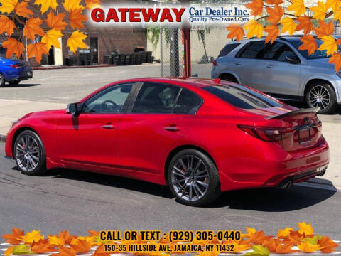 2022 Infiniti Q50 Red Sport 400