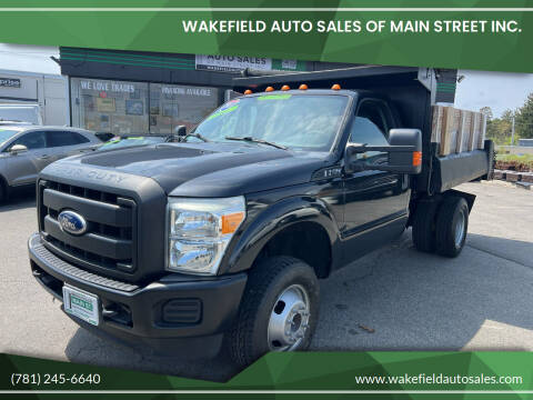 2011 Ford F-350 Super Duty for sale at Wakefield Auto Sales of Main Street Inc. in Wakefield MA