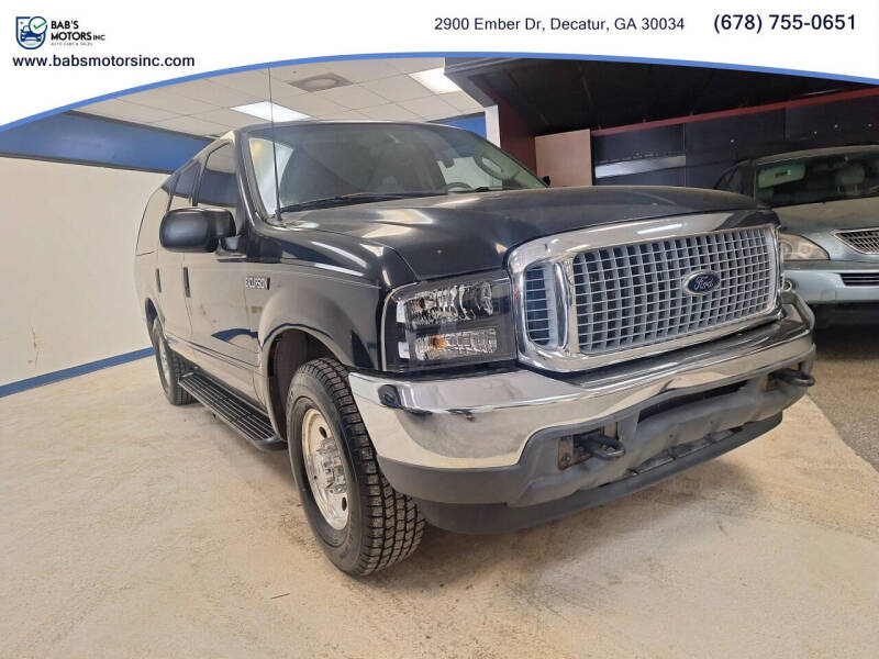 2003 Ford Excursion XLT