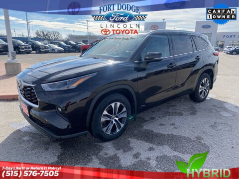 2022 Toyota Highlander Hybrid for sale at Fort Dodge Ford Lincoln Toyota in Fort Dodge IA