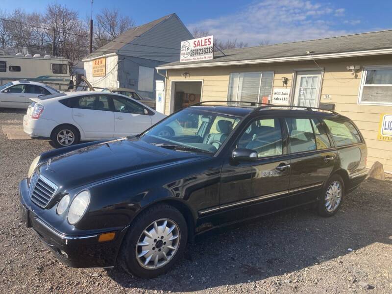 2002 Mercedes-Benz E-Class for sale at KOB Auto SALES in Hatfield PA