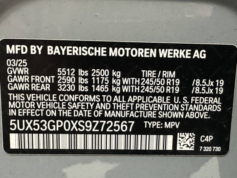 2025 BMW X3 30 xDrive