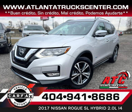 2017 Nissan Rogue Hybrid for sale at ATLANTA TRUCK CENTER LLC in Doraville GA