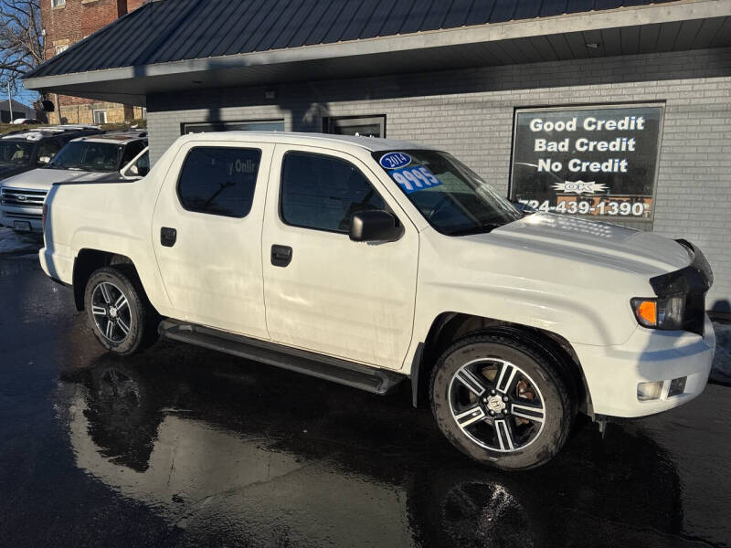 2014 Honda Ridgeline for sale at Auto Credit Connection LLC in Uniontown PA