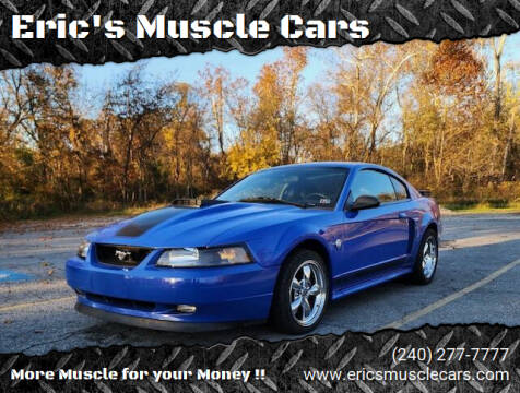 2004 Ford Mustang for sale at Eric's Muscle Cars in Clarksburg MD