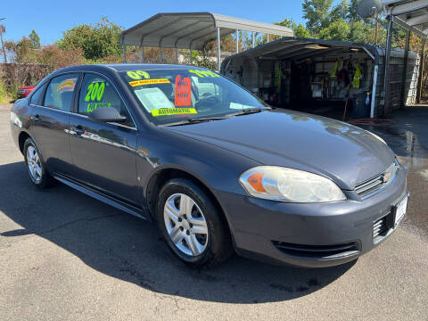 2009 Chevrolet Impala for sale at Freeborn Motors in Lafayette OR