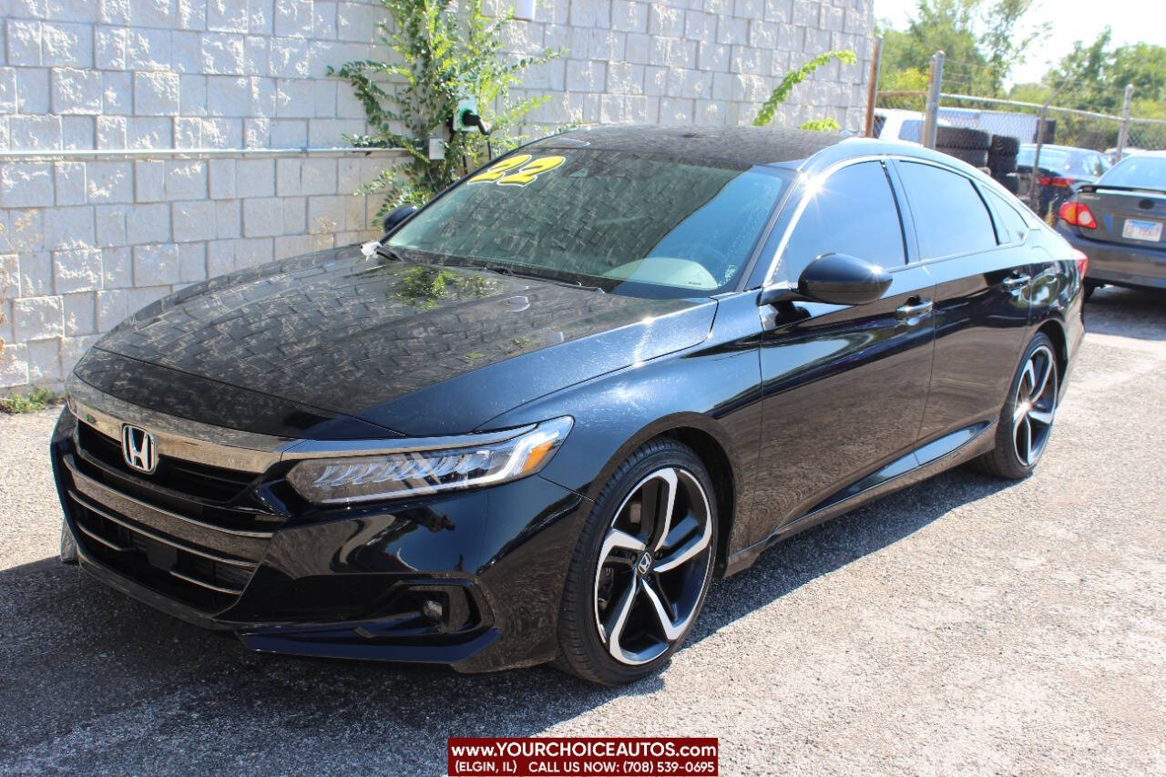 2022 Honda Accord Sport Special Edition 4dr Sedan's photo