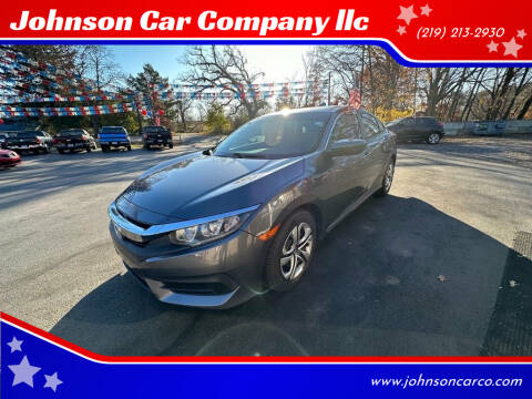 2016 Honda Civic for sale at Johnson Car Company llc in Crown Point IN