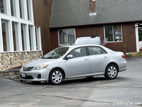 2013 Toyota Corolla for sale at Cupples Car Company in Belmont NH