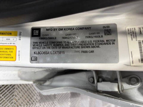 2020 Chevrolet Spark 1LT CVT