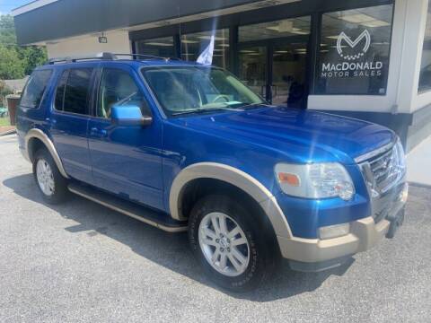 2010 Ford Explorer for sale at MacDonald Motor Sales in High Point NC