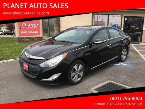 2012 Hyundai Sonata Hybrid for sale at PLANET AUTO SALES in Lindon UT