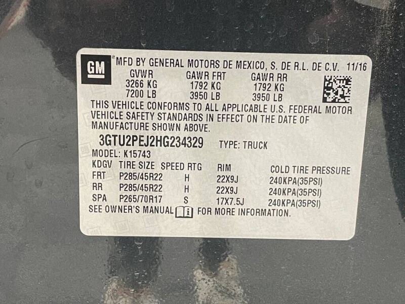 2017 GMC Sierra 1500