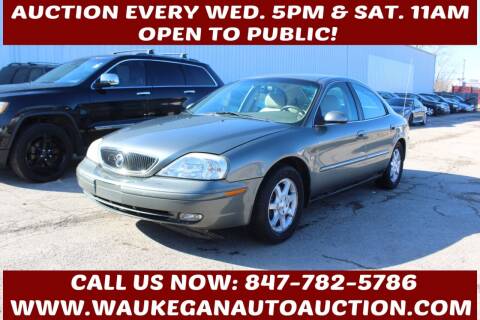 2002 Mercury Sable for sale at Waukegan Auto Auction in Waukegan IL
