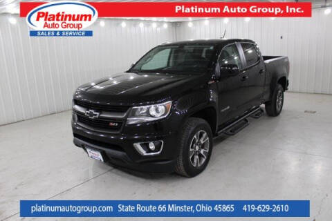 2017 Chevrolet Colorado for sale at Platinum Auto Group Inc. in Minster OH