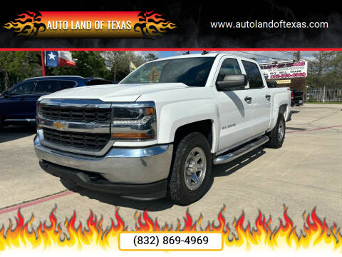 2017 Chevrolet Silverado 1500 for sale at Auto Land Of Texas in Cypress TX