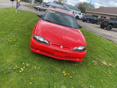 2001 Chevrolet Monte Carlo for sale at Conklin Cycle Center in Binghamton NY