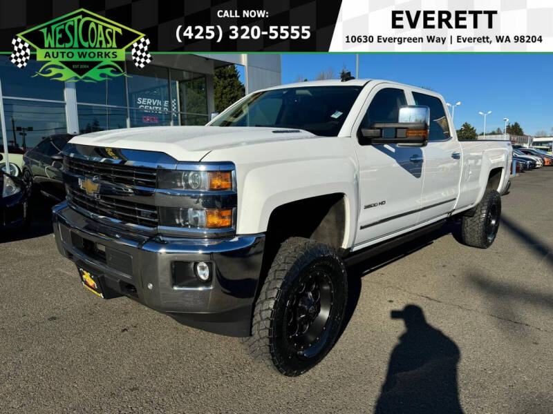 2016 Chevrolet Silverado 3500HD for sale at West Coast AutoWorks in Everett WA