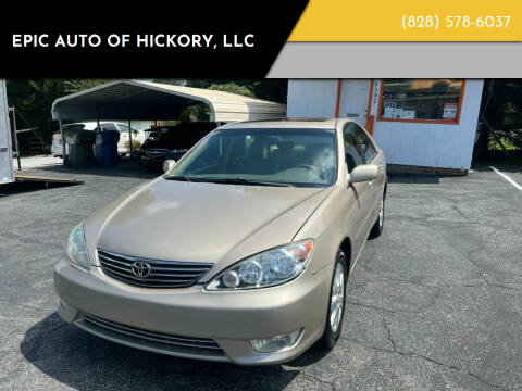 2005 Toyota Camry for sale at Epic Auto of Hickory, LLC in Hickory NC