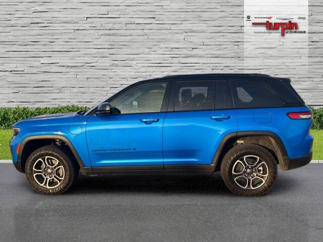 Used 2023 Jeep Grand Cherokee Trailhawk 4xe with VIN 1C4RJYC63P8908649 for sale in Dubuque, IA