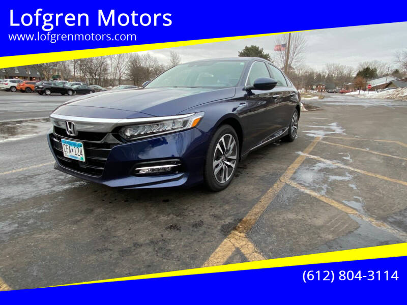 2018 Honda Accord Hybrid for sale at Lofgren Motors in Wayzata MN