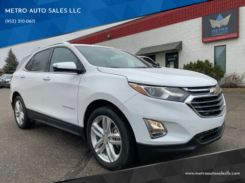 2018 Chevrolet Equinox for sale at METRO AUTO SALES LLC in Lino Lakes MN