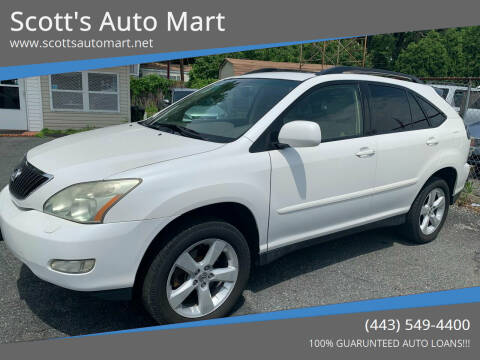 2004 Lexus RX 330 for sale at Scott's Auto Mart in Dundalk MD