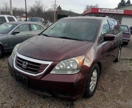 2008 Honda Odyssey for sale at TEMPLE AUTO SALES in Zanesville OH