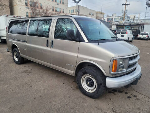 2002 Chevrolet Express for sale at JPL Auto Sales LLC in Denver CO