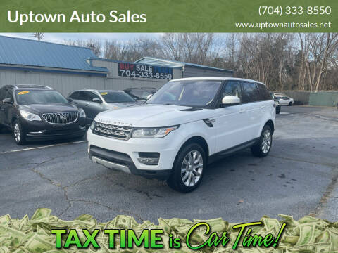 2016 Land Rover Range Rover Sport for sale at Uptown Auto Sales in Charlotte NC