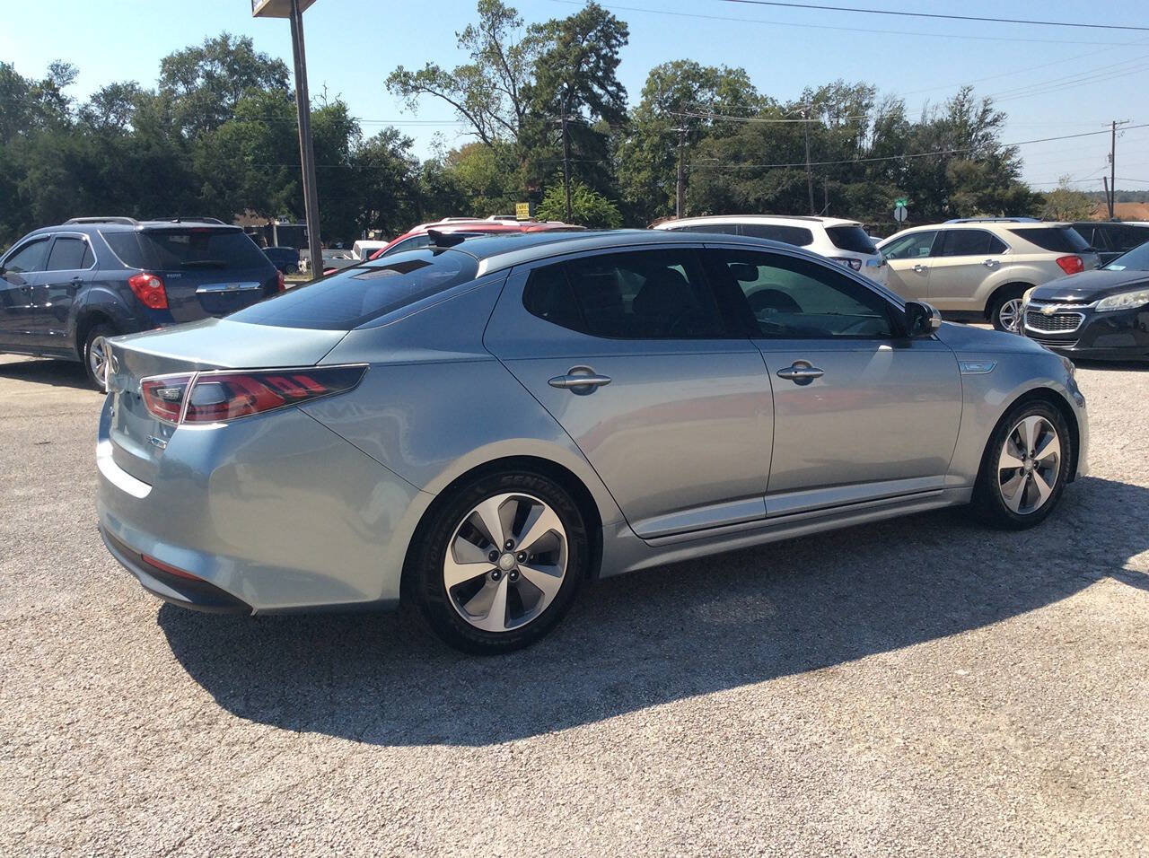 2014 Kia Optima Hybrid for sale at SPRINGTIME MOTORS in Huntsville, TX