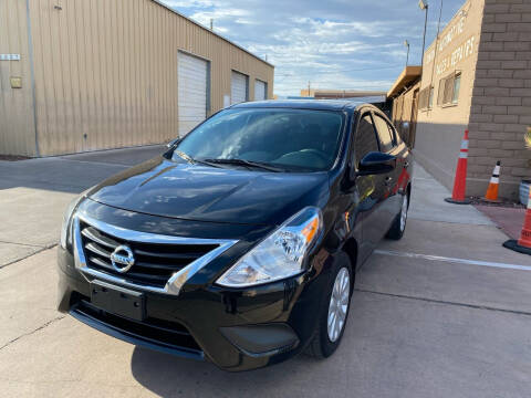 2016 Nissan Versa for sale at CONTRACT AUTOMOTIVE in Las Vegas NV