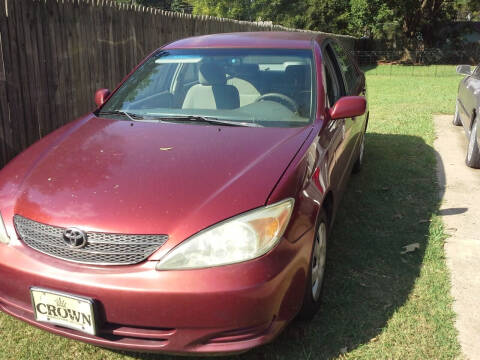 2002 Toyota Camry for sale at Russ's Tire and Auto LLC in Charlotte NC