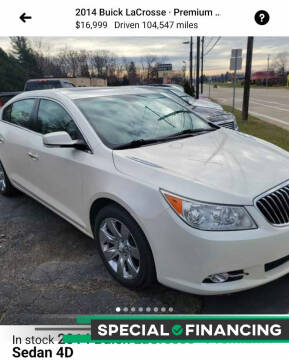 2013 Buick LaCrosse for sale at Paceline Auto Group in South Haven MI