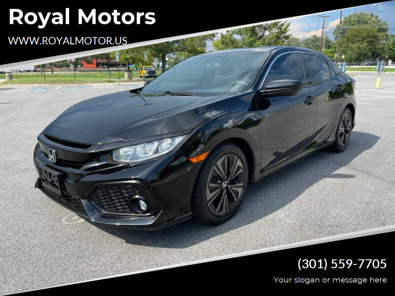 2017 Honda Civic for sale at Royal Motors in Hyattsville MD