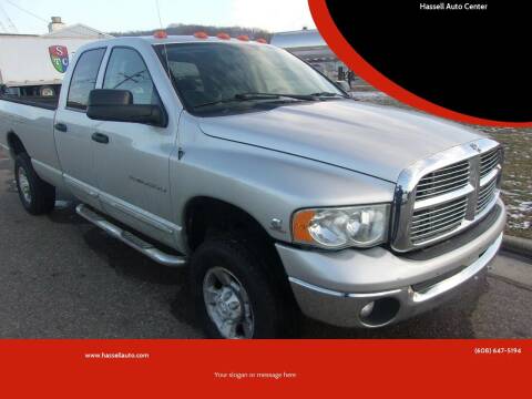 2004 Dodge Ram Pickup 2500 for sale at Hassell Auto Center in Richland Center WI