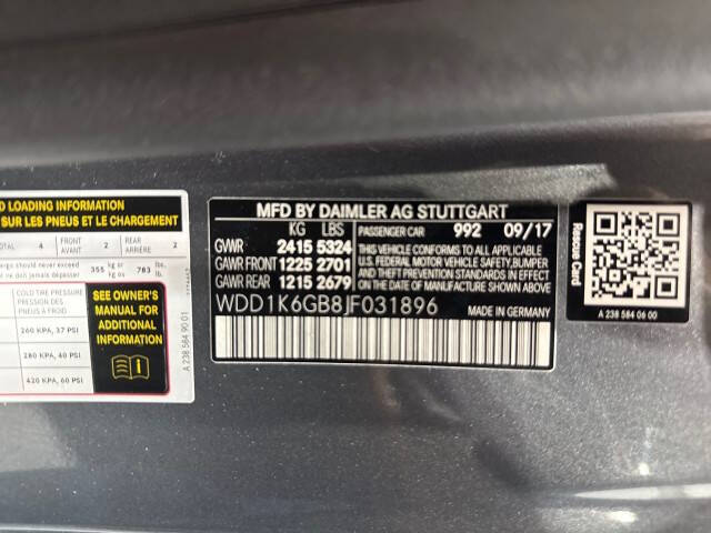 2018 Mercedes-Benz E-Class E 400 4MATIC