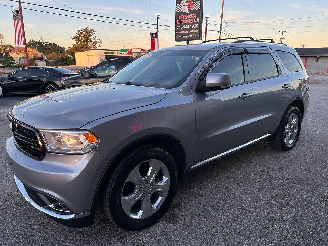 2014 Dodge Durango for sale at SPENCER AUTO SALES in South Houston, TX