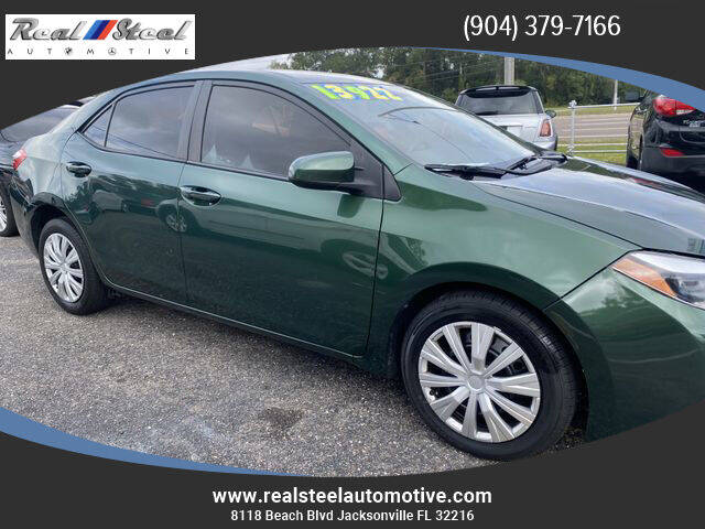 2015 Toyota Corolla for sale at Real Steel Automotive in Jacksonville FL