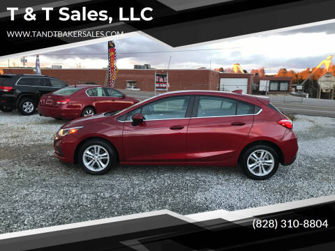 2017 Chevrolet Cruze for sale at T & T Sales, LLC in Taylorsville NC
