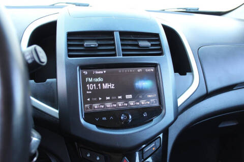 2013 Chevrolet Sonic RS Manual